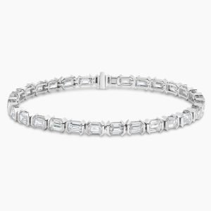 Tennis Bracelet Emerald cut