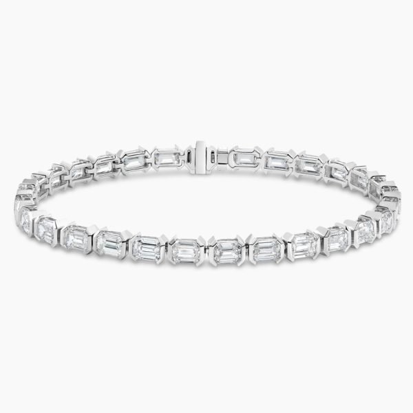 Tennis Bracelet Emerald cut